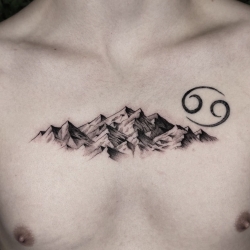 black and grey tattoo alper