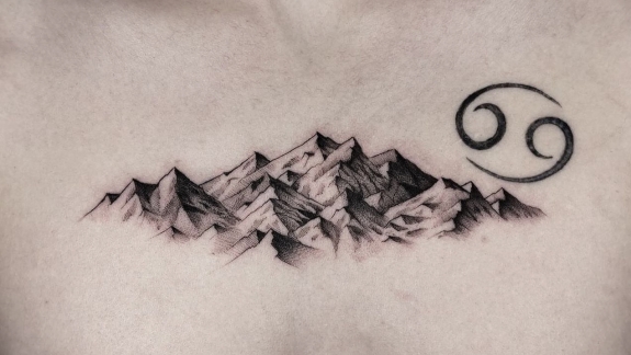 black and grey tattoo alper